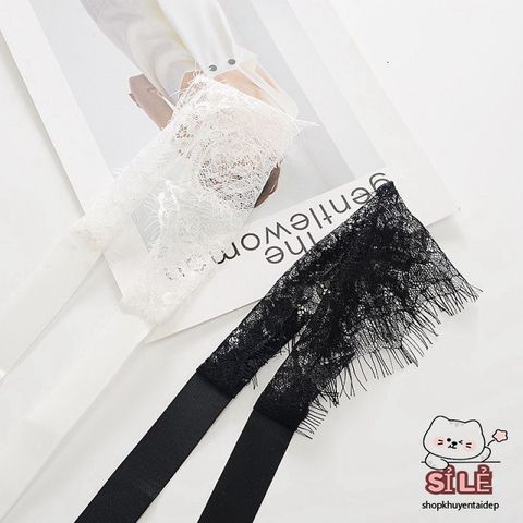 Mặt Nạ Cosplay Nửa Mặt Ren Nữ Tính Xuyên Thấu - Phụ Kiện Thời Trang Gợi Cảm Cho Đôi Mắt ấn Tượng