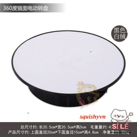 Bàn Xoay 360 Độ Năng Lượng Mặt Trời - Đế Trưng Bày Chụp Ảnh Video 3 Vòng/Phút, Tiết Kiệm Năng Lượng, Dùng Cho Đồ Trang Sức, Đồng Hồ
