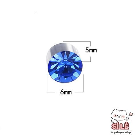 Bộ Khuyên Tai Nam Châm Unisex (2 cái) - Hoa Tai Đẹp, Không Cần Lỗ Bấm, Phong Cách Thời Trang, Chất Liệu Cao Cấp