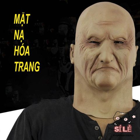 Mặt Nạ Cao Su Halloween Đẳng Cấp - Phụ Kiện Cosplay, Hóa Trang Độc Đáo Cho Tiệc Hóa Trang Hoành Tráng