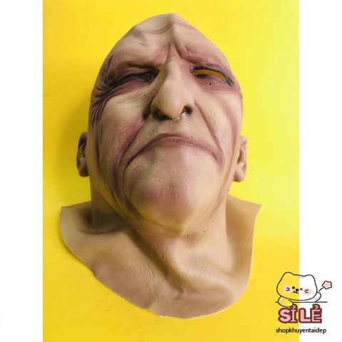 Mặt Nạ Cao Su Halloween Đẳng Cấp - Phụ Kiện Cosplay, Hóa Trang Độc Đáo Cho Tiệc Hóa Trang Hoành Tráng
