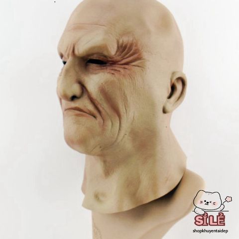 Mặt Nạ Cao Su Halloween Đẳng Cấp - Phụ Kiện Cosplay, Hóa Trang Độc Đáo Cho Tiệc Hóa Trang Hoành Tráng