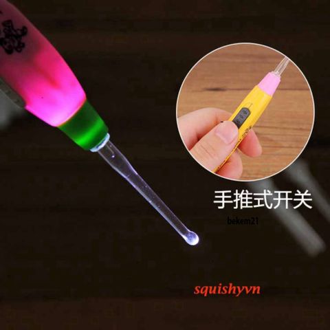 Dụng Cụ Lấy Ráy Tai Có Đèn LED Thông Minh – Thiết Bị Tiện Lợi Cho Gia Đình, Đầu Thay Thế Đơn Giản, Dùng Cho Người Lớn & Trẻ Em