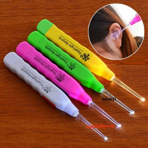 Dụng Cụ Lấy Ráy Tai Có Đèn LED Thông Minh – Thiết Bị Tiện Lợi Cho Gia Đình, Đầu Thay Thế Đơn Giản, Dùng Cho Người Lớn & Trẻ Em