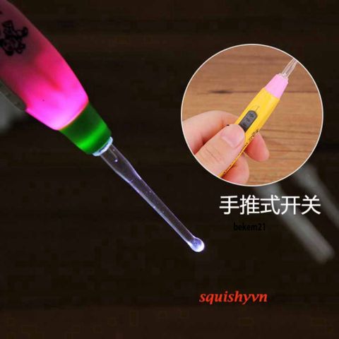 Dụng Cụ Lấy Ráy Tai Có Đèn LED Thông Minh – Thiết Bị Tiện Lợi Cho Gia Đình, Đầu Thay Thế Đơn Giản, Dùng Cho Người Lớn & Trẻ Em