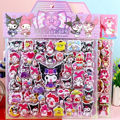 Sticker 3D Hoạt Hình Dán Nổi Dễ Thương Cho Bé - Sticker Chống Nước Thay Chữ Cái Số Tiếng Anh, Sáng Tạo Trang Trí 30x21cm