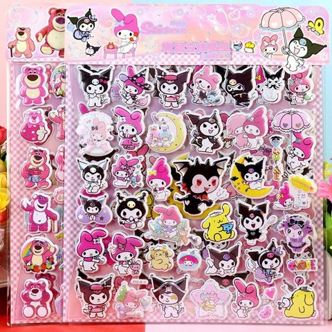 Sticker 3D Hoạt Hình Dán Nổi Dễ Thương Cho Bé - Sticker Chống Nước Thay Chữ Cái Số Tiếng Anh, Sáng Tạo Trang Trí 30x21cm