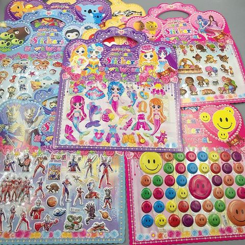 Combo 50 Sticker Lấp Lánh Dán Sổ Trang Trí, Ốp Điện Thoại, Toploader - Hàng Việt Nam, Đa Dạng Mẫu Đáng Yêu