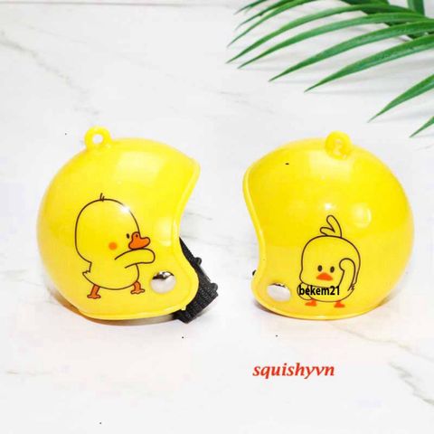 Mũ Bảo Hiểm Ciu Cừu Dễ Thương - Móc Treo Chìa Khóa Mochi Dingding Cho Bé - Trang Trí Ô Tô và Nội Thất