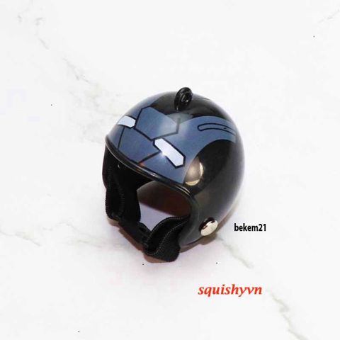 Mũ Bảo Hiểm Ciu Cừu Dễ Thương - Móc Treo Chìa Khóa Mochi Dingding Cho Bé - Trang Trí Ô Tô và Nội Thất