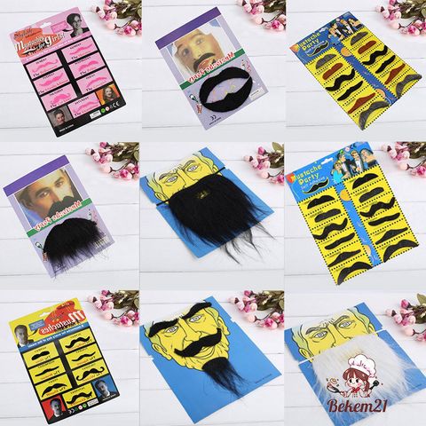 Bộ Râu Giả Halloween Nam - Trang Phục Hóa Trang Độc Đáo Cho Tiệc, Lễ Hội & Giải Đố Chất Lượng Cao