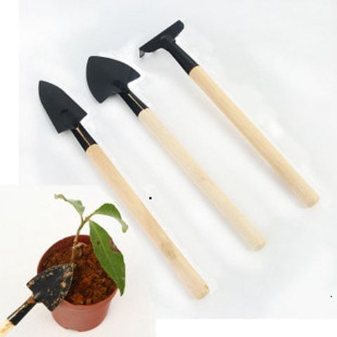 Bộ 3 Cuốc Xẻng Mini Đa Năng - Dụng Cụ Làm Vườn & Chăm Sóc Cây Cảnh - Phượt Tiện Lợi, Thiết Kế Gọn Nhẹ