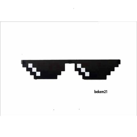 Kính Râm Thuglife MINECRAFT Đa Màu - Kính Mát Thời Trang Cho Nam Nữ, Phong Cách Độc Đáo, Xu Hướng Mới 2023