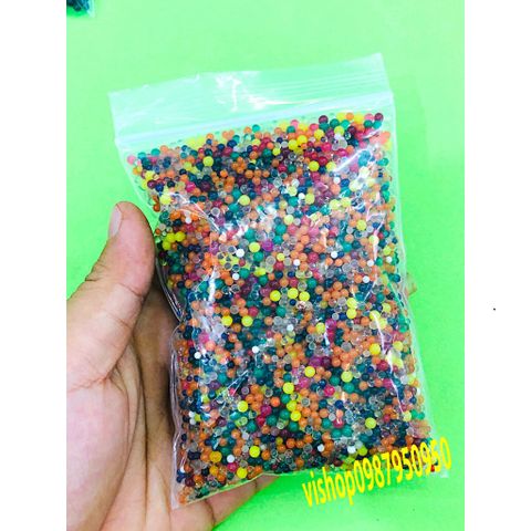 Hạt Nở Nhật Bản Đa Màu - Nguyên Liệu Siêu Dễ Làm Slime & Trang Trí Cây Cảnh, Hàng Chất Lượng Cao, Bảo Hành 6 Tháng