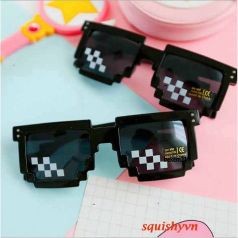 Kính Mát Thug Life Đen - Kính Mát Tinh Tế Cho Game Thủ và Tín Đồ Meme - Quà Tặng Độc Đáo