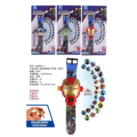Đồng Hồ Chiếu Hình Hoạt Hình Marshall Paw Patrol - Đồng Hồ Thời Trang Cho Trẻ Em, Quà Tặng Dễ Thương