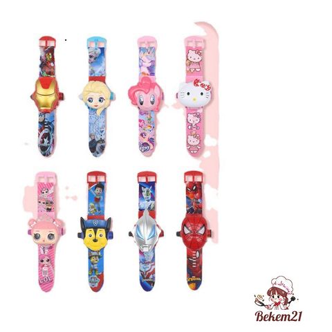 Đồng Hồ Đeo Tay Sanrio Họa Tiết Hoạt Hình Xinh Xắn Dành Cho Bé 5-16 Tuổi - 24 Mẫu Thiết Kế Đáng Yêu