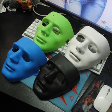 Mặt Nạ Jabbawockeez Cosplay - Mặt Nạ Hóa Trang Hiphop Độc Đáo Cho Halloween - Phù Hợp Cho Trẻ Em Và Người Lớn