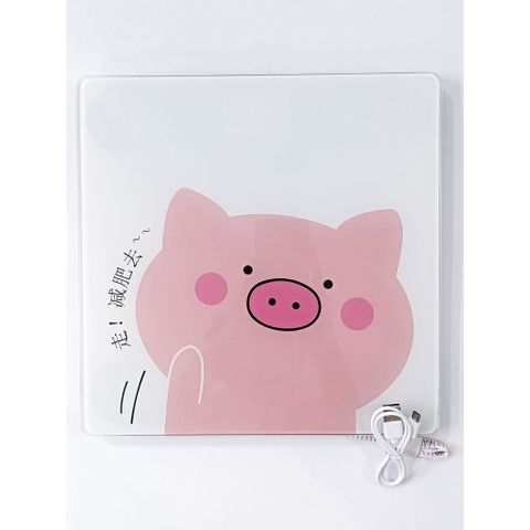 Cân Điện Tử Hình Heo Con Màu Hồng Dễ Thương - Độ Chính Xác Cao X4, Chịu Lực Tối Đa 180kg, Quà Tặng Thú Vị Cho Gia Đình