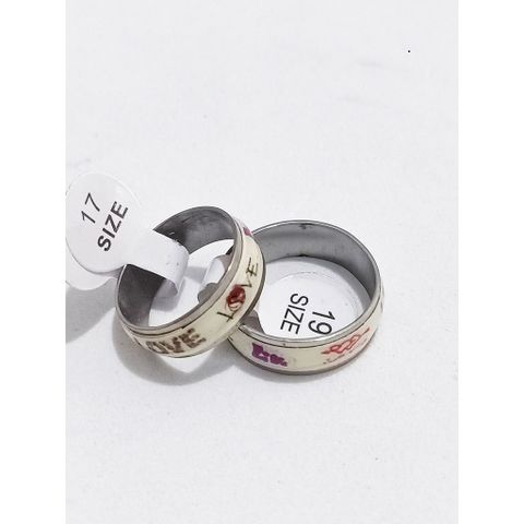 Nhẫn Titan Hợp Kim Phát Sáng Trong Bóng Tối - Nhẫn Nam Dạ Quang Thời Trang, Quà Tặng Ý Nghĩa Cho Đôi Tình Nhân