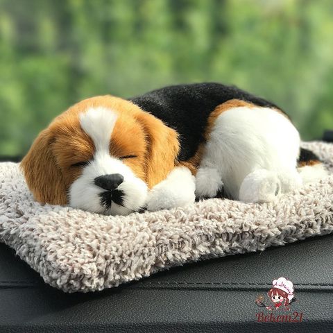Búp Bê Chú Chó Gỗ Than Hoạt Tính - Trang Trí Nội Thất Xe Hơi & Quà Tặng Đáng Yêu Cho Trẻ Em - Kích Thước 24x20cm