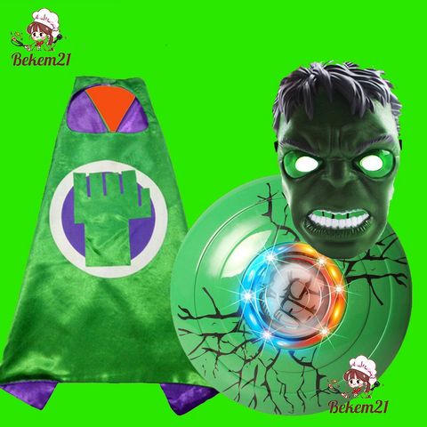 Bộ trang phục hóa trang trẻ em Người Nhện Halloween - Bao gồm áo quần và mặt nạ siêu anh hùng Marvel cho bé gái, bé trai.