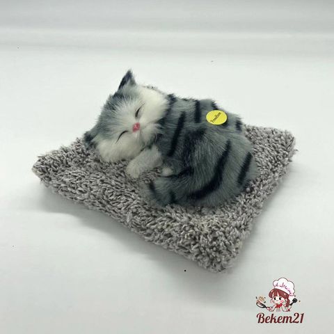 Mẫu Cún Đen Trắng Lớn - Chó Mèo Có Than Hoạt Tính Khử Mùi, Trang Trí Xe Ô Tô & Bàn Làm Việc - Quà Tặng Dễ Thương