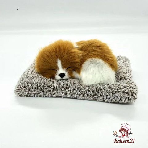Mẫu Cún Đen Trắng Lớn - Chó Mèo Có Than Hoạt Tính Khử Mùi, Trang Trí Xe Ô Tô & Bàn Làm Việc - Quà Tặng Dễ Thương