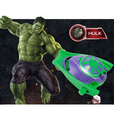 Bộ Đồ Hóa Trang Hulk Siêu Anh Hùng Cho Người Lớn Và Trẻ Em - Áo Choàng, Mặt Nạ Phát Sáng, Găng Tay, Kích Thước Đủ  S105-120, M120-130, L130-140
