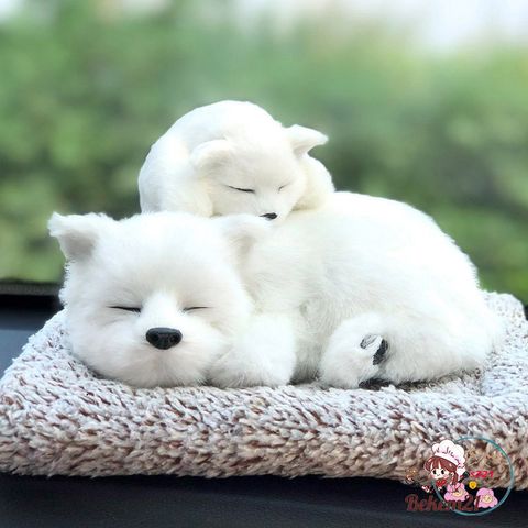 Thú bông Chó PUG than hoạt tính khử mùi - Sản phẩm trang trí ô tô, lọc không khí tự nhiên cho gia đình và trẻ nhỏ