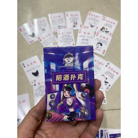 Bộ Bài Tây Poker 54 Lá Anime - Bài Chơi Họa Hình Blackpink Độc Đáo - Quà Tặng Fan Thích Văn Hóa Nhật Bản