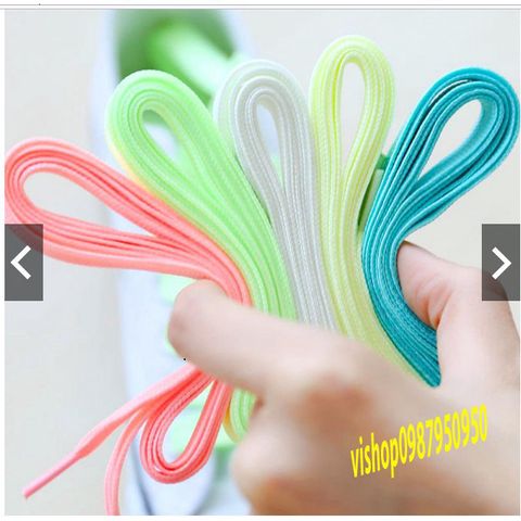 Dây Giày Dạ Quang Phát Sáng - Bộ 2 Dây Giày Nhiều Màu Đẹp, Dây Đệm Thoải Mái Cho Giày Thể Thao, Phụ Kiện Thời Trang Hấp Dẫn
