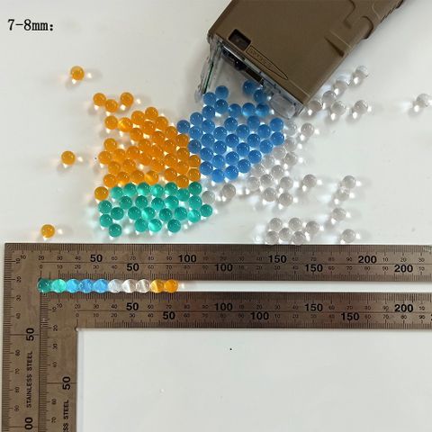Combo 5 Gói Hạt Nở Xanh 7mm - 10.000 Hạt Thạch Nở Màu Ngẫu Nhiên, Chất Lượng Cao cho Sáng Tạo Nghệ Thuật