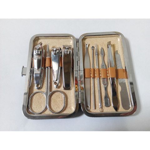 Bộ Dụng Cụ Bấm Cắt Móng Tay 10 Món - Thép Chống Gỉ, Nhỏ Gọn, Tiện Lợi, Chăm Sóc Cá Nhân tại Nhà