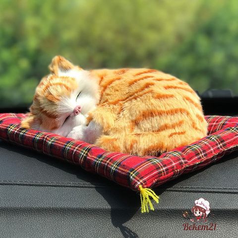 Chó Bông Than Hoạt Tính Khử Mùi & Trang Trí Táp Lô Ô Tô Lớn 28x21cm - Phụ Kiện Xe Hơi Độc Đáo, Hút Mùi Hiệu Quả