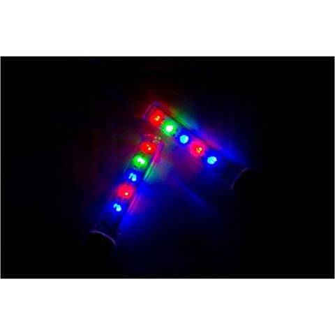 Van Xe Phát Sáng Đèn LED 5 Bóng - Đèn Gắn Xe Đạp, Xe Máy, Ô Tô - Nhiều Màu Sắc Phát Quang Khi Bánh Quay