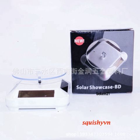 Bàn Xoay Chụp Ảnh Năng Lượng Mặt Trời 360 Độ - Giá Đỡ Đa Năng Cho Nhiếp Ảnh Video, Thân Thiện Với Môi Trường