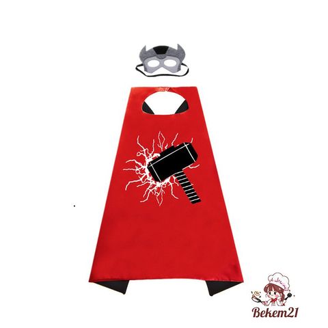 Bộ Đồ Hóa Trang Siêu Anh Hùng Người Nhện Cho Trẻ Em từ 2-8 Tuổi - Áo Choàng và Mặt Nạ Chất Liệu Cotton An Toàn
