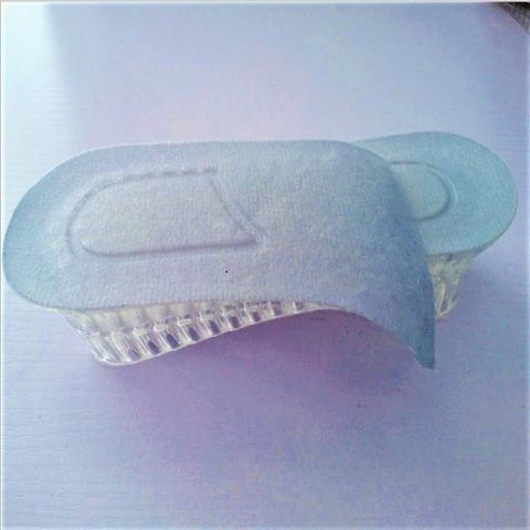 Set 2 Miếng Độn Đế Giày Silicon Êm Chân - Lót Giày Tăng Chiều Cao 3,5-4cm Cho Cả Nam Nữ - Đen Siêu Thoải Mái