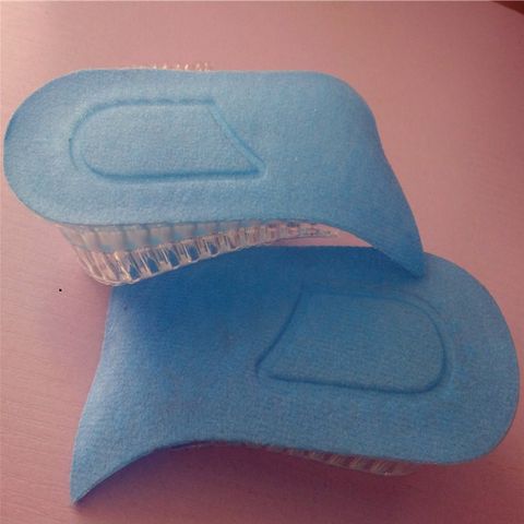 Set 2 Miếng Độn Đế Giày Silicon Êm Chân - Lót Giày Tăng Chiều Cao 3,5-4cm Cho Cả Nam Nữ - Đen Siêu Thoải Mái
