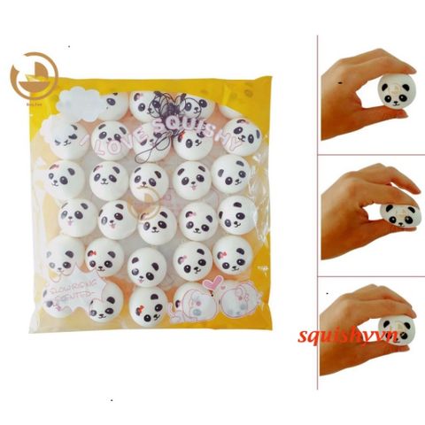 Bộ 30 máy tập giảm cân hình chú gấu panda dễ thương - Giải phóng stress và thư giãn tiện dụng cho mọi lứa tuổi