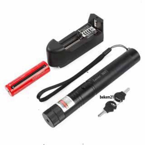 Đèn Pin Laser Ánh Sao Sạc USB 303 - Thiết Bị Di Động Chống Nước, Chất Liệu Kim Loại Bền Bỉ, Phục Vụ Thuyết Trình và Giải Trí