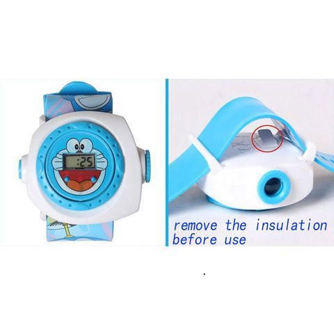Đồng Hồ LED Chiếu Sáng 3D Hình Hello Kitty & Doraemon - 20 Mẫu Hình Dễ Thương Cho Trẻ Em - Quà Tặng Độc Đáo