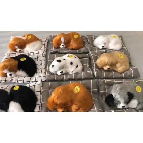 Gấu Bông Chó Mèo Than Hoạt Tính - Hút Mùi và Lọc Không Khí Trang Trí Ô Tô, Kích Thước 28x20cm, Đáng Yêu và Thú Vị