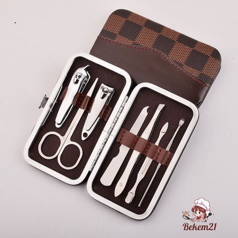 Bộ Dụng Cụ Làm Móng 7 Món Chăm Sóc Cá Nhân - Thép Chống Gỉ, Tiện Lợi Cho Móng Tay, Chân Đẹp Tự Nhiên
