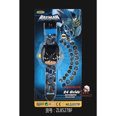 Đồng Hồ Chiếu Hình Hoạt Hình Marvel Spider-Man và Hulk Cho Trẻ Mẫu Giáo - Đồ Chơi Giá Rẻ An Toàn, Thân Thiện Môi Trường