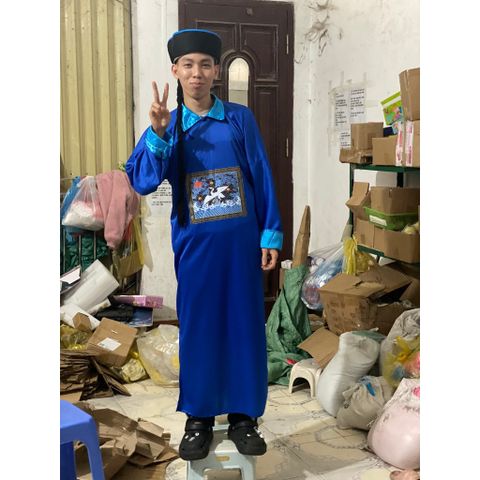 Bộ Trang Phục Hóa Trang Halloween Cương Thi Phán Quan Diêm Vương Dành Cho Người Lớn - Thời Trang Hóa Trang Độc Đáo
