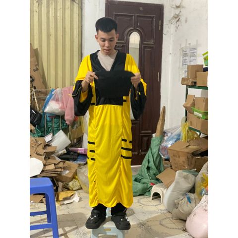 Trang phục Pháp sư Đạo Sĩ Lâm Chánh Anh - Áo Dài, Mũ & Bùa Tinh Tế Nhiều Màu Sắc cho Cosplay và Tiệc Hóa Trang