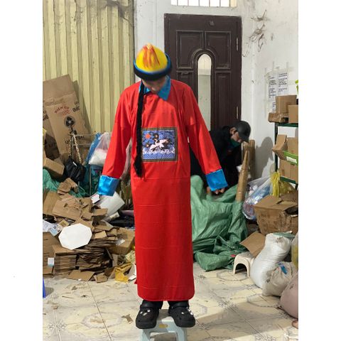 Trang Phục Hóa Trang Halloween Cương Thi Dành Cho Người Lớn - 3 Màu Độc Đáo, Phù Hợp Tổ Chức Tiệc Hóa Trang