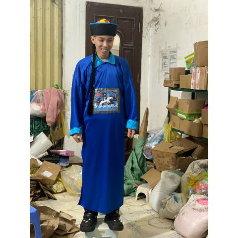 Trang Phục Hóa Trang Halloween Cương Thi Dành Cho Người Lớn - 3 Màu Độc Đáo, Phù Hợp Tổ Chức Tiệc Hóa Trang